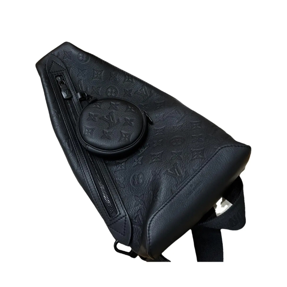 Black Monogram Chest Bag